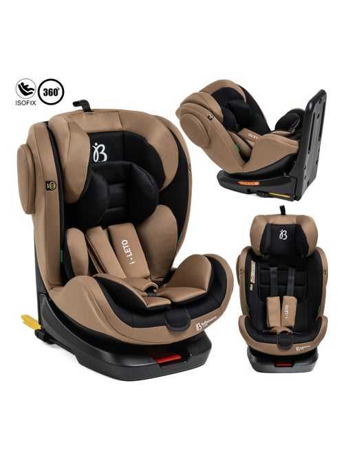 Bebelissimo - isofix-autostoeltje - 360° draaibaar - groep 0+/1/2/3 - (0-36 kg) - i-leto - Kiabi