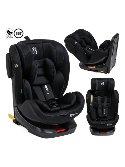 Bebelissimo - isofix-autostoeltje - 360° draaibaar - groep 0+/1/2/3 - (0-36 kg) - i-leto - Kiabi