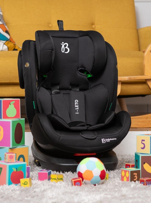 Bebelissimo - isofix-autostoeltje - 360° draaibaar - groep 0+/1/2/3 - (0-36 kg) - i-leto - Kiabi