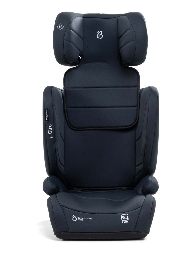 Bebelissimo  - isofix-autostoeltje - i-size-verhogingskussen  - 100-150 cm - i-giro Antracietgrijs - Kiabi
