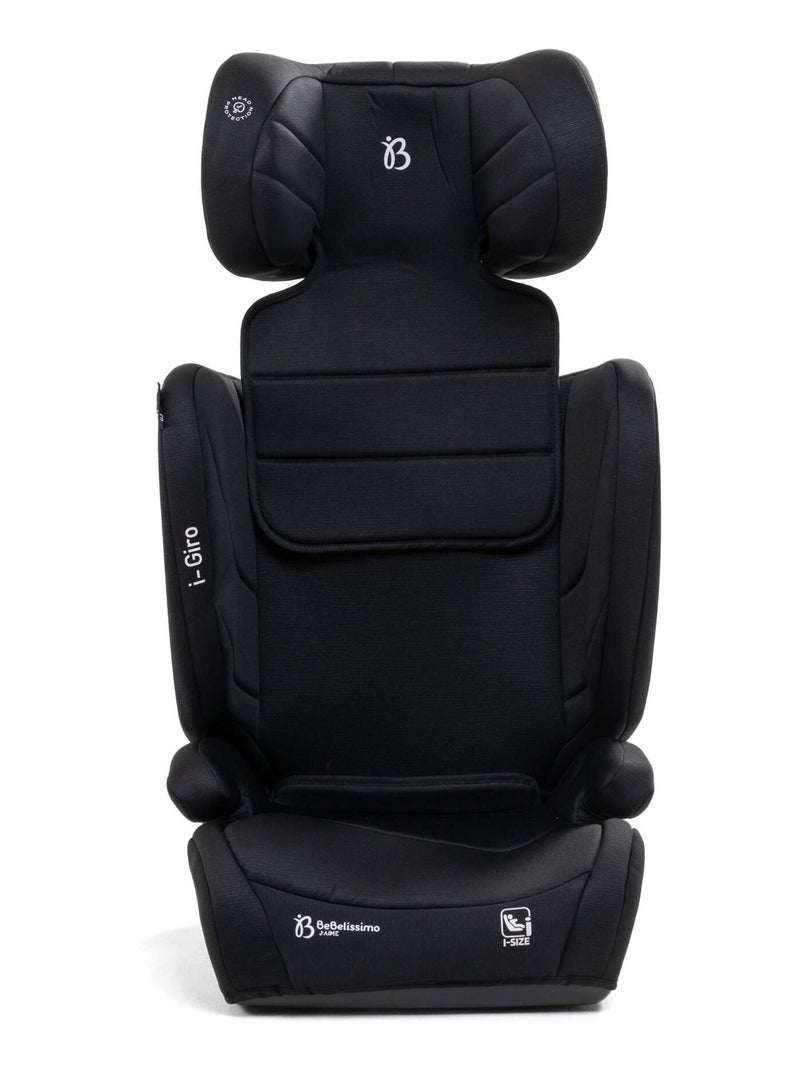 Bebelissimo  - isofix-autostoeltje - i-size-zitverhoger  - 100 - 150 cm - i-giro Zwart - Kiabi