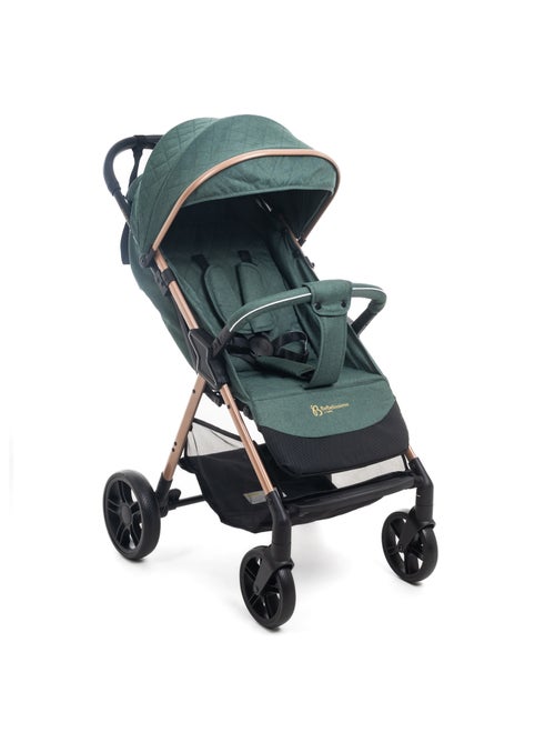 Bebelissimo - poussette bébé canne ultra compacte - noix - Kiabi