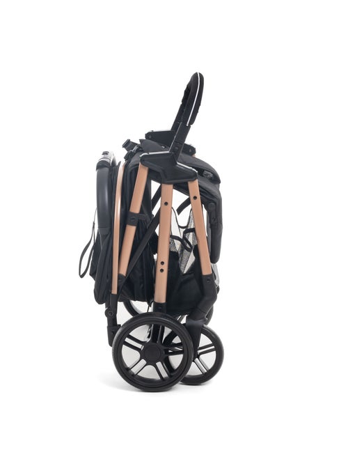 Bebelissimo - poussette bébé canne ultra compacte – noix - Kiabi