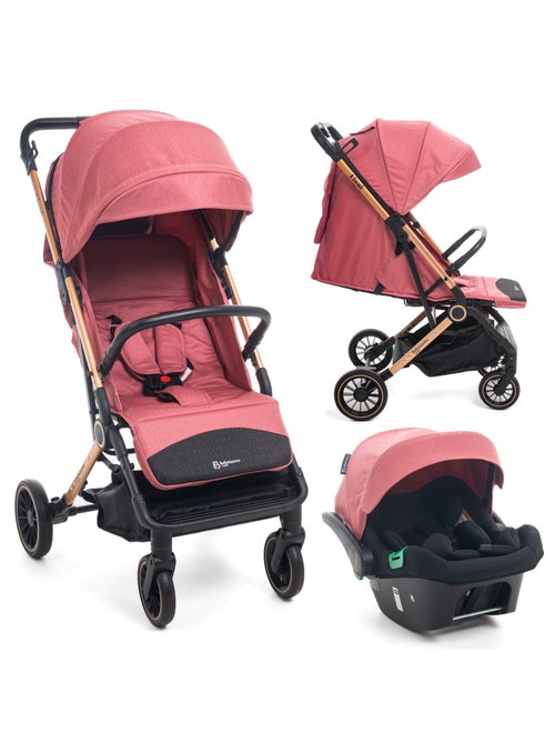 Bebelissimo - poussette combinée duo 2 en 1 - siège auto 0+ lioni - Kiabi