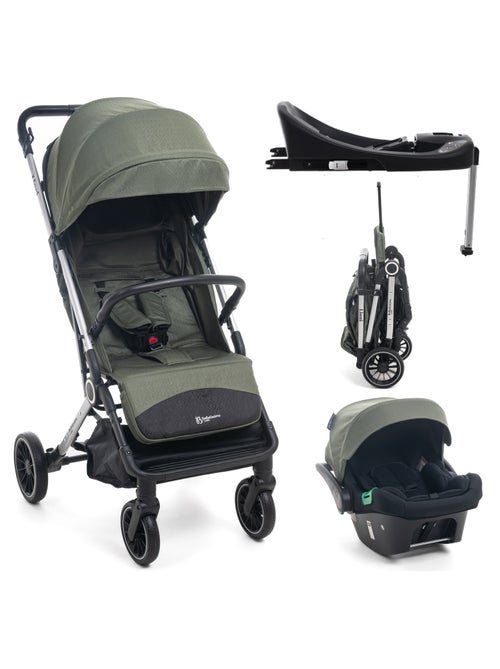 Bebelissimo - poussette combinée trio 3 en 1 - lioni - base isofix - Kiabi