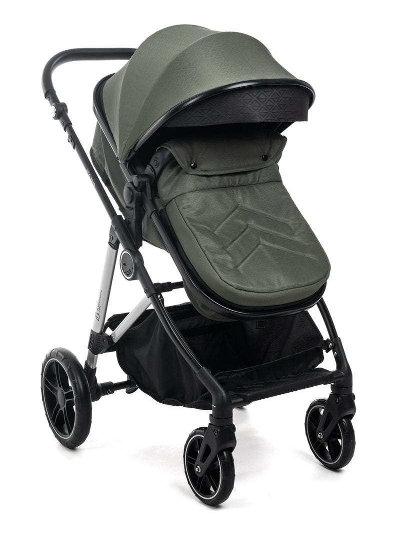 BEBELISSIMO - Poussette combinée trio 3 en 1 - siège auto - CAVO Vert - Kiabi