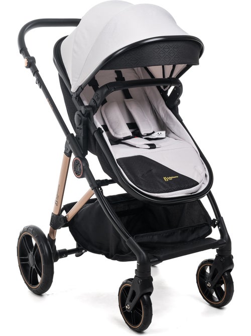 BEBELISSIMO - Poussette combinée trio 3 en 1 - siège auto 0+ IRIS – base Isofix - Kiabi