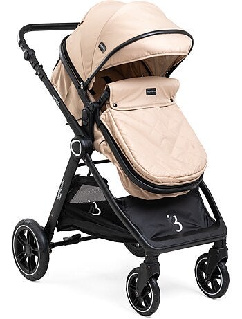 Bebelissimo - poussette combinée trio 3 en 1 - siège auto 0+ nicea – nacelle