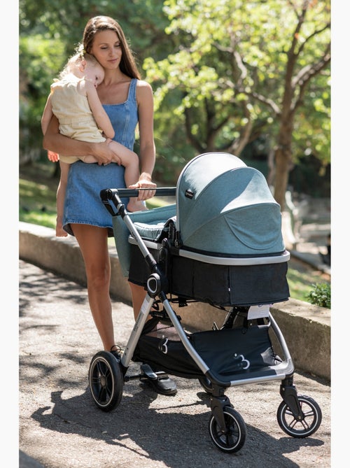 Bebelissimo - poussette transformable - combinée - 2 en 1 - poids 0-22kg - nicea - Kiabi
