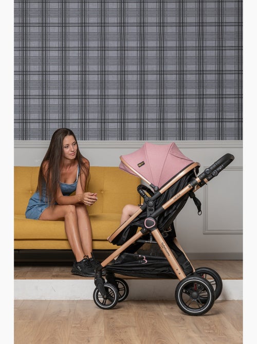 Bebelissimo - poussette transformable - combinée - 2 en 1 - poids 0-22kg - nicea - Kiabi