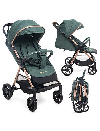 Bebelissimo - ultrakompacte buggy - noix
