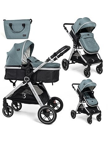 Bebelissimo - verstelbare buggy - combinatiebuggy - 2-in-1 - gewicht 0-22 kg - nicea