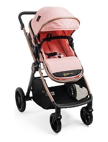 Bebelissimo - verstelbare kinderwagen - combinatie - 2-in-1 - gewicht 0-22 kg - iris