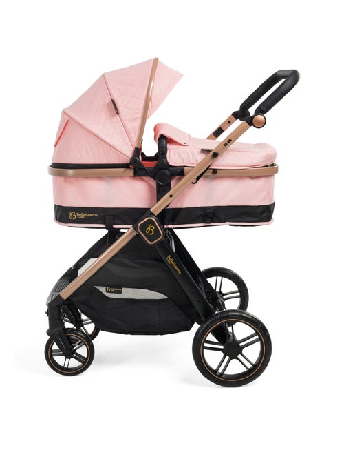 Bebelissimo - verstelbare kinderwagen - combinatie - 2-in-1 - gewicht 0-22 kg - iris - Kiabi Bebelissimo - verstelbare kinderwagen - combinatie - 2-in-1 - gewicht 0-22 kg - iris - Kiabi