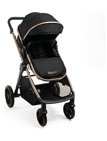 Bebelissimo - verstelbare kinderwagen - combinatie - 2-in-1 - gewicht 0-22 kg - iris