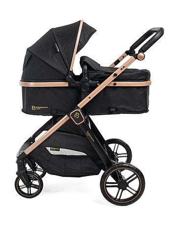Bebelissimo - verstelbare kinderwagen - combinatie - 2-in-1 - gewicht 0-22 kg - iris