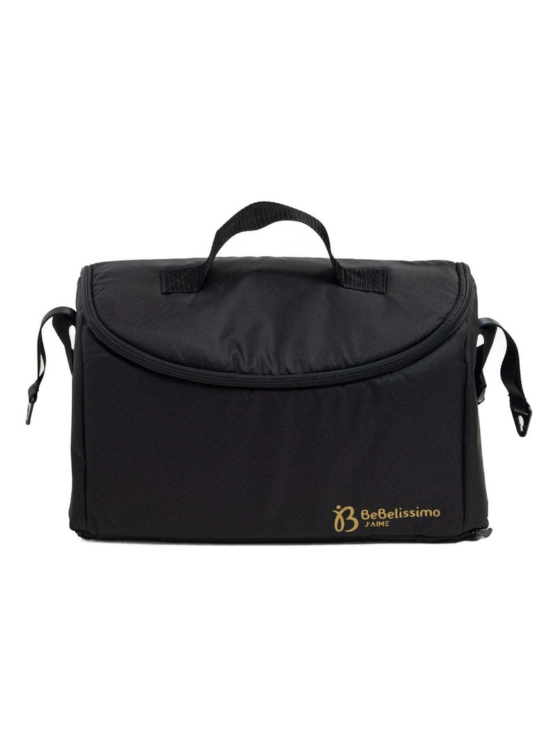 Bebelissimo - verstelbare kinderwagen - combinatie - 2-in-1 - gewicht 0-22 kg - iris Zwart - Kiabi