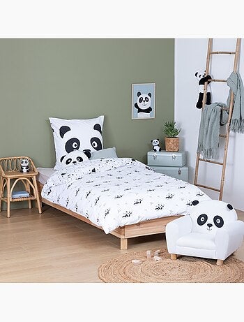Beddengoed met pandaprint