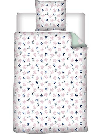 Beddengoed Stitch Disney 140x200 cm + Sloop 65x65 cm Katoenmix