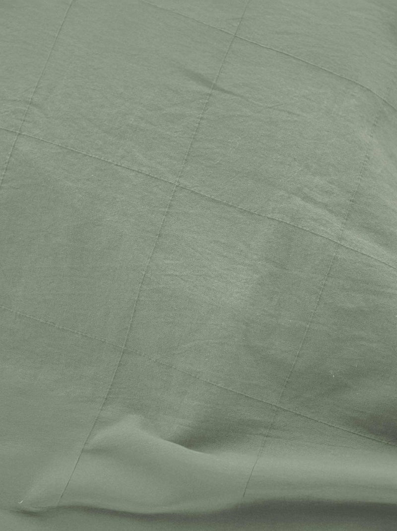 Beddengoed van katoen linella ivoire douceur d'intérieur Saliegroen - Kiabi