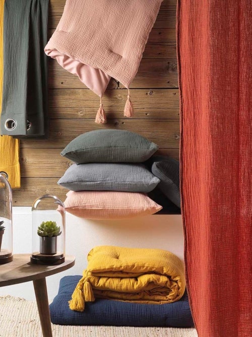 Beddengoed van katoenen gaas Alia PROMO LINGE - Kiabi