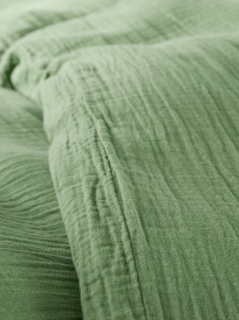 Beddengoed van katoenen gaas alia promo linge Kaki - Kiabi