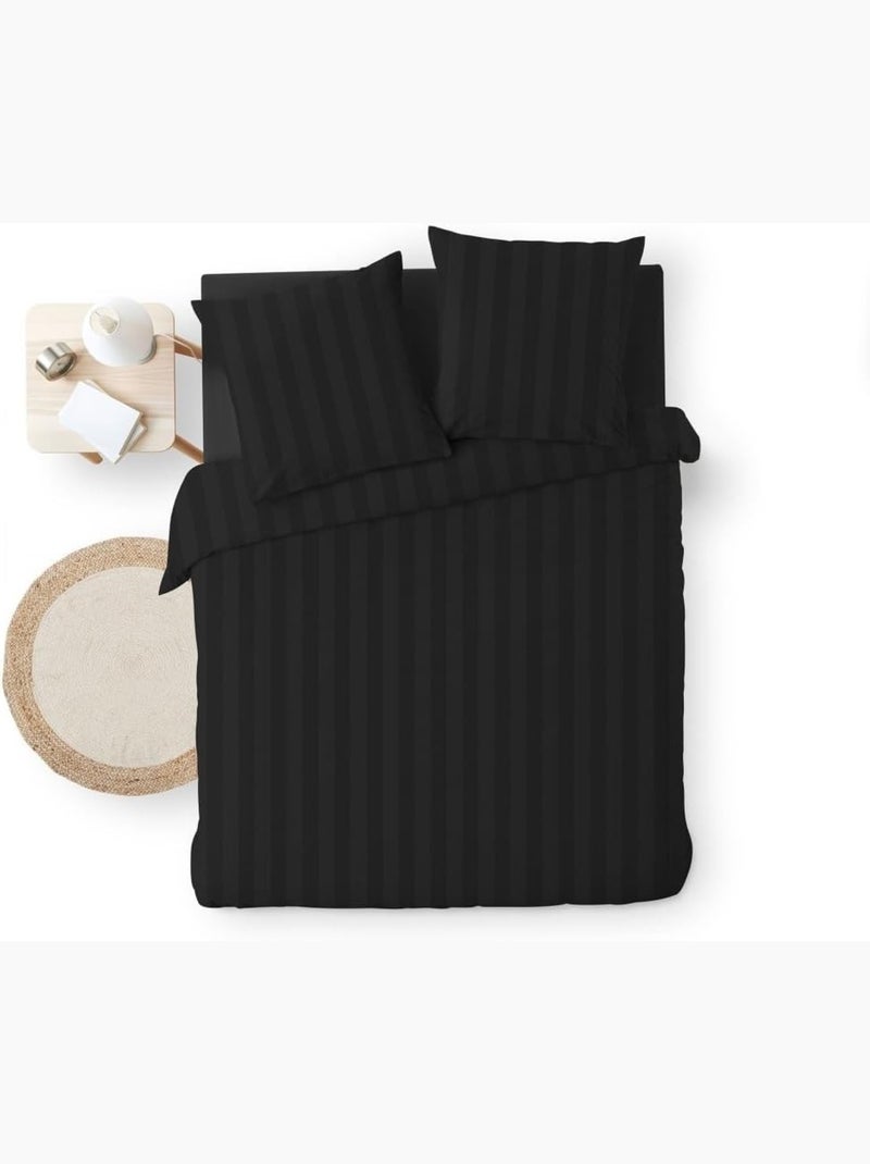 Beddengoed van microvezel cléo douceur d'intérieur Zwart - Kiabi