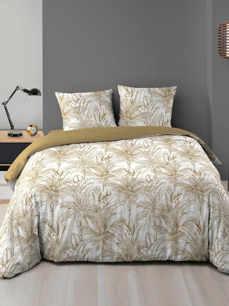 Beddengoed van Microvezel Dune Douceur d'Intérieur Beige - Kiabi