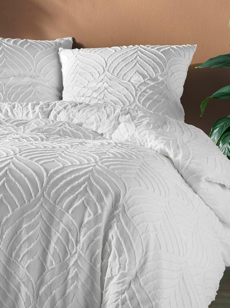 Beddengoed van Microvezel Heltie PROMO LINGE Wit - Kiabi