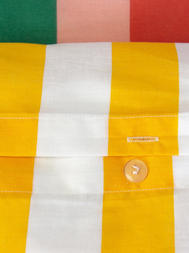 Beddengoedset 1 of 2 personen Wit - Kiabi