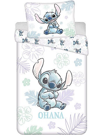 Beddengoedset 140 cm x 200 cm 100% katoen Lilo & Stitch
