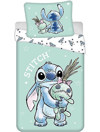 Beddengoedset 140 cm x 200 cm 100% katoen Lilo & Stitch