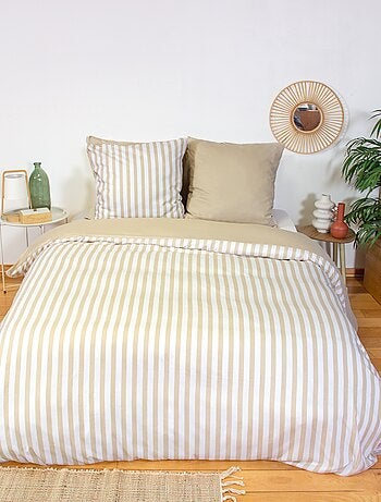 Beddengoedset 2-persoons (240 x 220 cm of 260 x 240 cm) - 1 dekbedovertrek + 2 kussenslopen