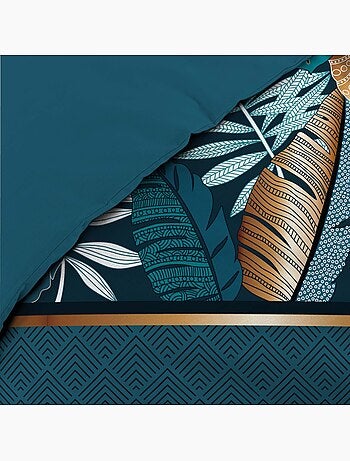 Beddengoedset alianor exotische bladeren