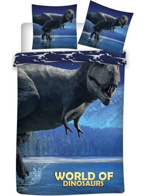 Beddengoedset omkeerbaar dinosaures World of Dinosaurs 140 x 200 - Kiabi Beddengoedset omkeerbaar dinosaures World of Dinosaurs 140 x 200 - Kiabi