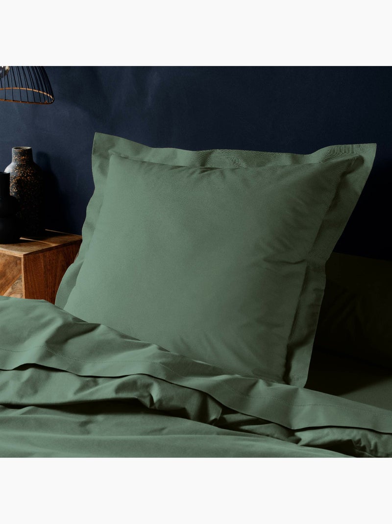 Beddenlakenset 4-delig katoen 57 draden – hoeslaken, laken en 2 kussenslopen Lotusroze - Kiabi