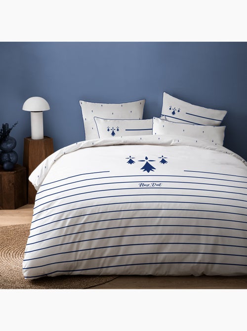Bedlinnen set bedrukt 100% katoen, bretagne breizh - Kiabi Bedlinnen set bedrukt 100% katoen, bretagne breizh - Kiabi