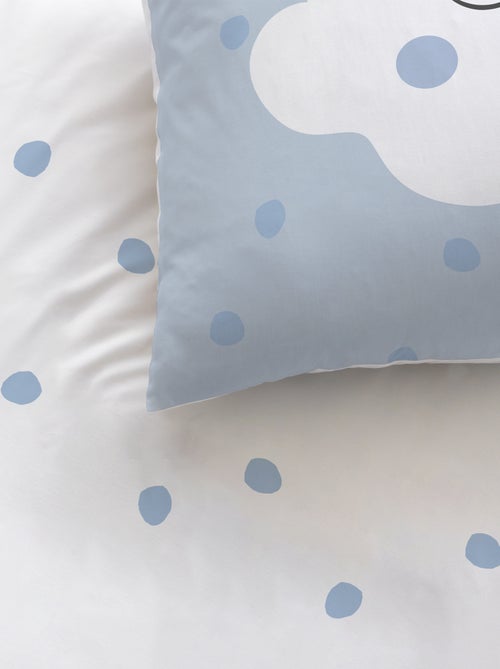 Bedlinnen set bedrukt 100% katoen, cumulus - Kiabi Bedlinnen set bedrukt 100% katoen, cumulus - Kiabi
