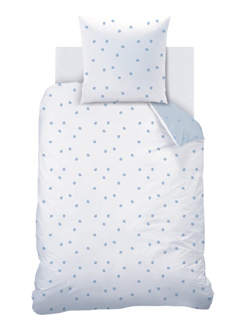 Bedlinnen set bedrukt 100% katoen, cumulus - Kiabi Bedlinnen set bedrukt 100% katoen, cumulus - Kiabi