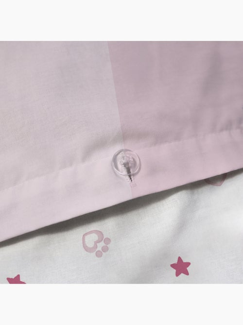 Bedlinnen set bedrukt 100% katoen, gabby dollhouse tendresse - Kiabi