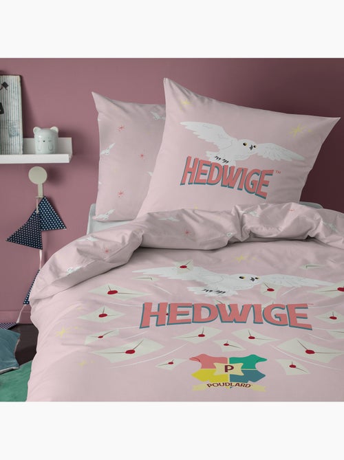 Bedlinnen set bedrukt 100% katoen, harry potter letters - Kiabi Bedlinnen set bedrukt 100% katoen, harry potter letters - Kiabi