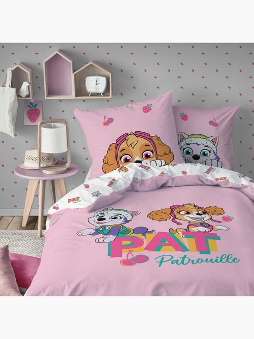 Bedlinnen set bedrukt 100% katoen, paw patrol fruity - Kiabi Bedlinnen set bedrukt 100% katoen, paw patrol fruity - Kiabi