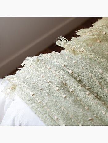 Bedloper / gestippelde mohair stola