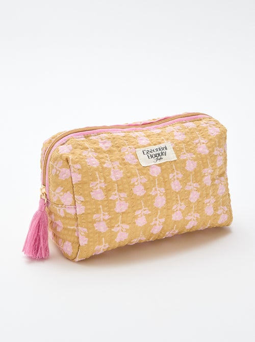 Bedrukt etui met rits - Kiabi