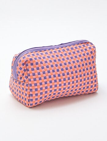 Bedrukt etui met rits