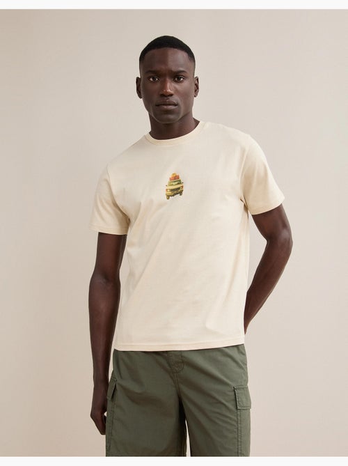 Bedrukt jersey t-shirt, mo fashion - Kiabi