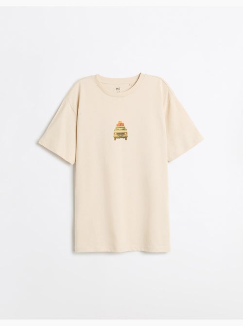 Bedrukt jersey t-shirt, mo fashion - Kiabi