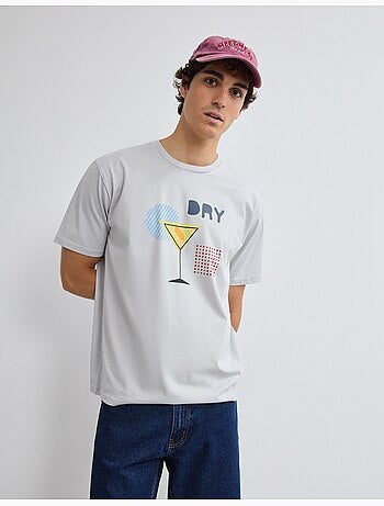 Bedrukt Jersey T-shirt, MO Fashion