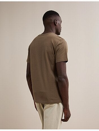 Bedrukt jersey t-shirt, mo fashion