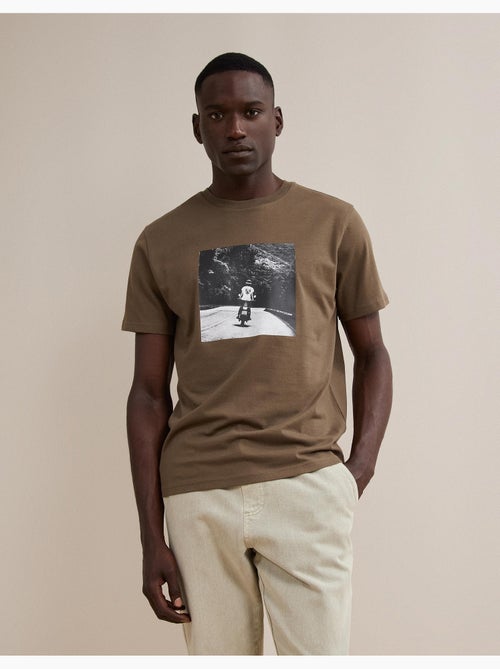 Bedrukt jersey t-shirt, mo fashion - Kiabi